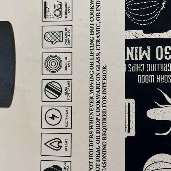 Martha Stewart collector enamel on steel pot great for clambakes new wood tags - Picture 7 of 7